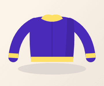 A cropped bomber jacket product photo